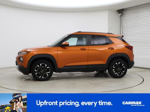 Orange 2022 Chevrolet Trailblazer LT
