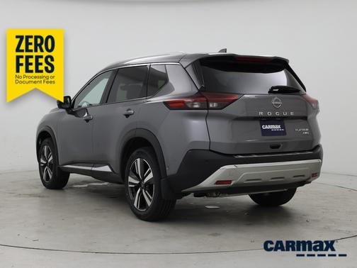 Gray 2023 Nissan Rogue Platinum