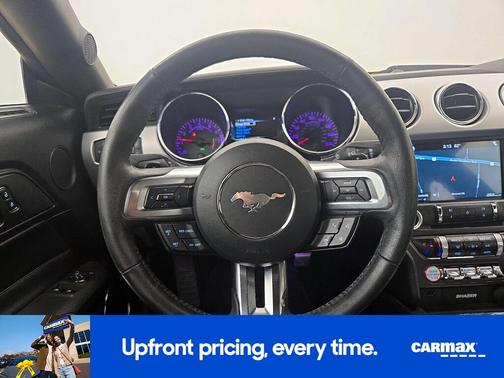 Yellow 2017 Ford Mustang Ecoboost Premium