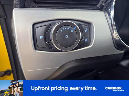 Yellow 2017 Ford Mustang Ecoboost Premium