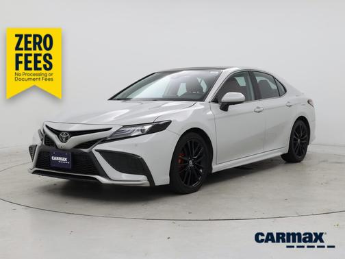 White 2023 Toyota Camry XSE