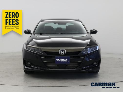 Black 2022 Honda Accord Sport