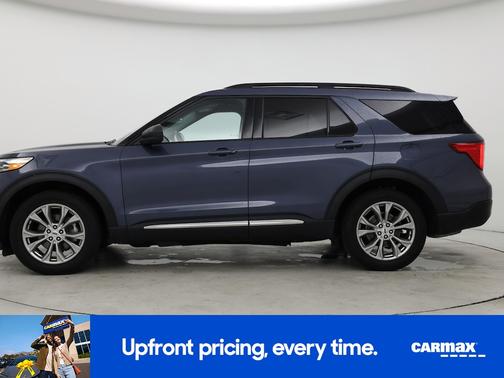 Blue 2021 Ford Explorer XLT