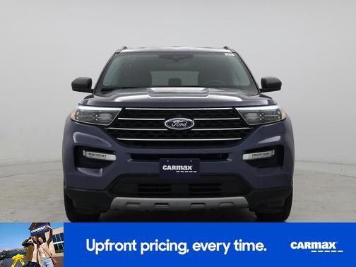 Blue 2021 Ford Explorer XLT