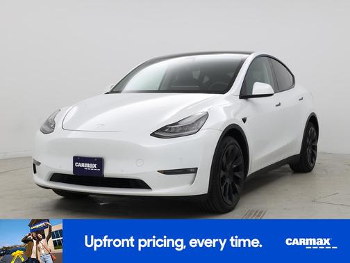 White 2022 Tesla Model Y Long Range