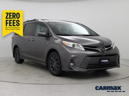 Gray 2019 Toyota Sienna XLE