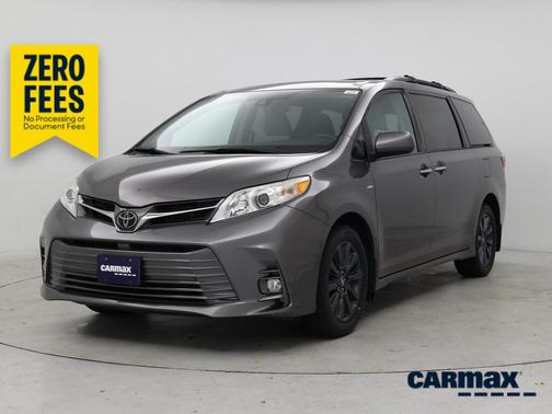 Gray 2019 Toyota Sienna XLE