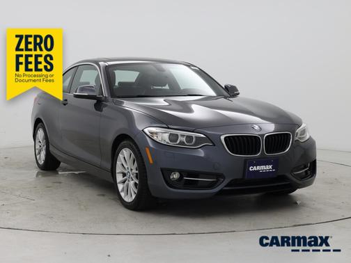 Gray 2016 BMW 228 XI