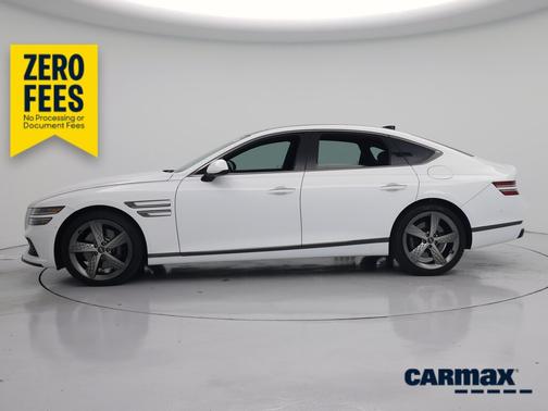 White 2024 Genesis G80 Sport