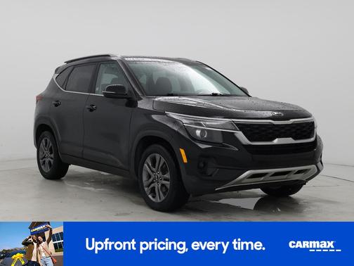 Black 2021 Kia Seltos S