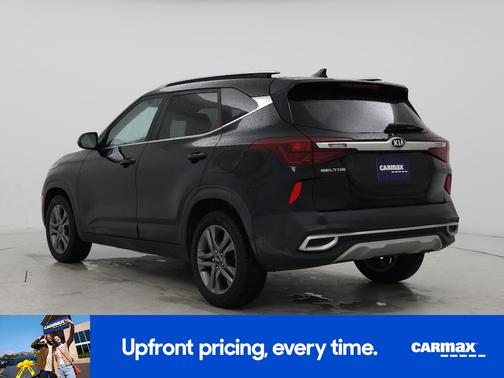 Black 2021 Kia Seltos S