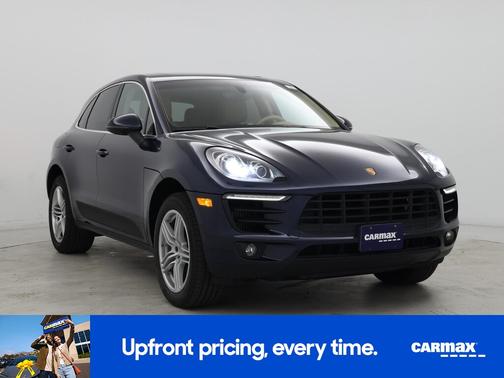Blue 2015 Porsche Macan S