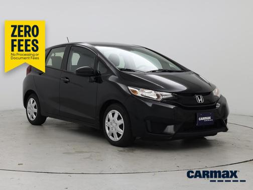 Black 2016 Honda Fit LX