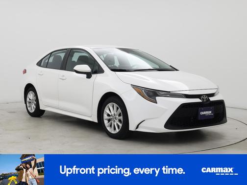 White 2020 Toyota Corolla LE