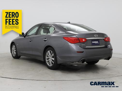 Gray 2016 INFINITI Q50 Premium