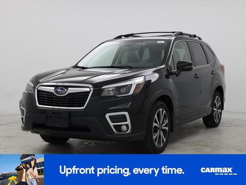 Black 2021 Subaru Forester Limited