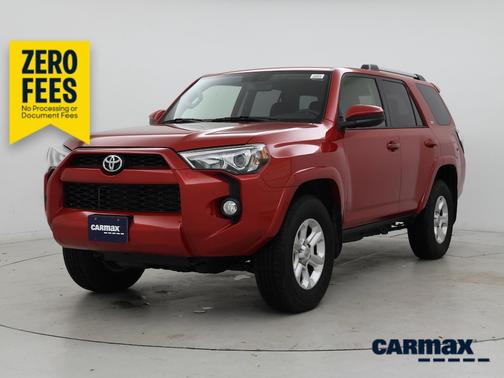 Red 2019 Toyota 4Runner SR5