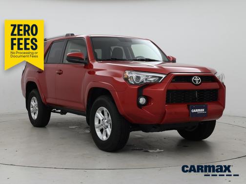 Red 2019 Toyota 4Runner SR5