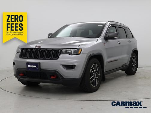 Silver 2021 Jeep Grand Cherokee Trailhawk