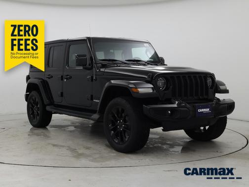 Black 2021 Jeep Wrangler Unlimited Sahara High Altitude
