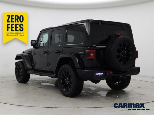 Black 2021 Jeep Wrangler Unlimited Sahara High Altitude