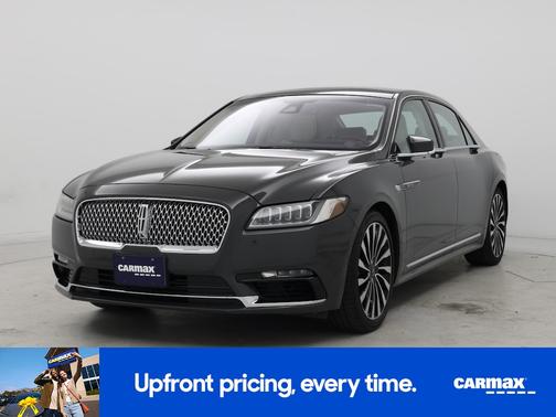Gray 2020 Lincoln Continental Black Label