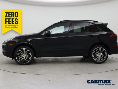 Black 2018 Porsche Cayenne Platinum