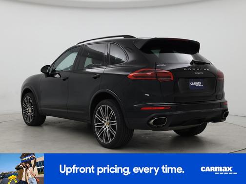 Black 2018 Porsche Cayenne Platinum