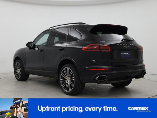Black 2018 Porsche Cayenne Platinum