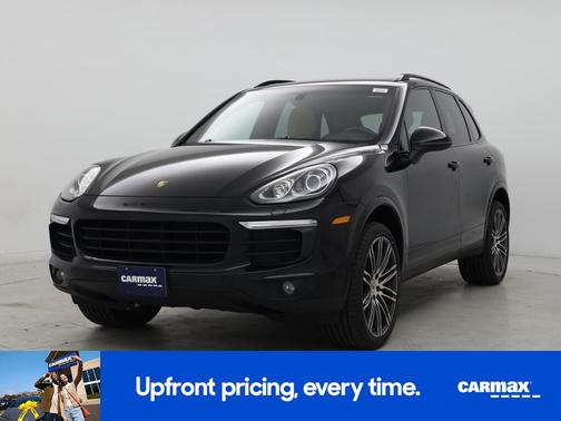 Black 2018 Porsche Cayenne Platinum