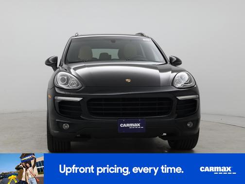 Black 2018 Porsche Cayenne Platinum