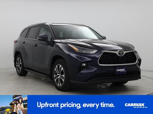 Blue 2023 Toyota Highlander XLE