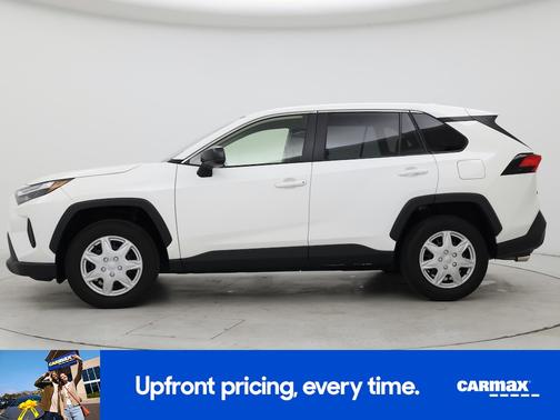 White 2024 Toyota RAV4 LE