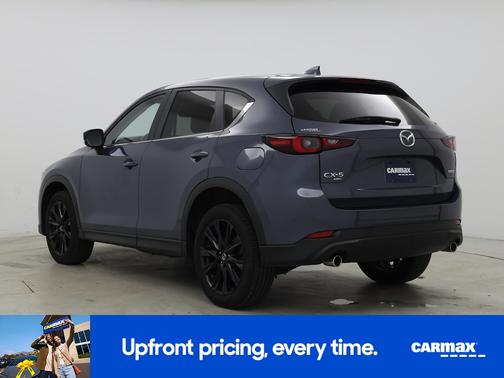 Blue 2022 Mazda CX-5 Carbon Edition