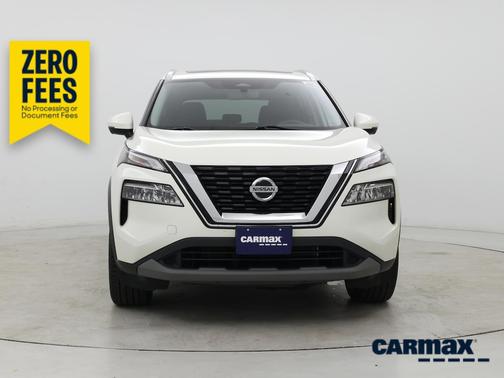 White 2021 Nissan Rogue SV