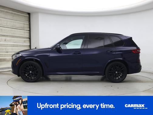 Blue 2021 BMW X5 M50i