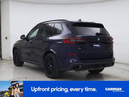Blue 2021 BMW X5 M50i