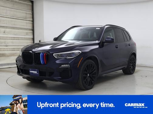 Blue 2021 BMW X5 M50i