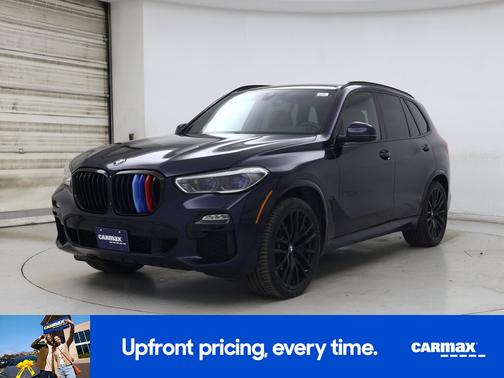 Blue 2021 BMW X5 M50i
