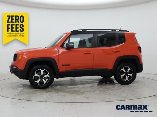 Orange 2021 Jeep Renegade Trailhawk
