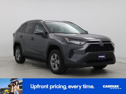 Gray 2022 Toyota RAV4 Hybrid LE