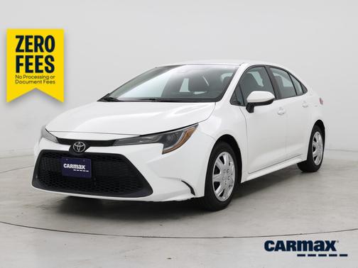 White 2021 Toyota Corolla LE