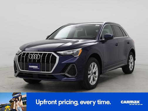 Blue 2021 Audi Q3 S-Line Premium
