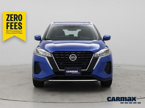 Blue 2021 Nissan Kicks SV