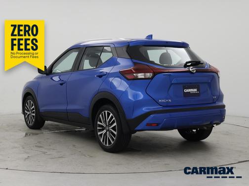 Blue 2021 Nissan Kicks SV