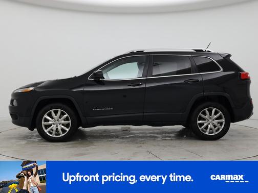 Black 2015 Jeep Cherokee Limited
