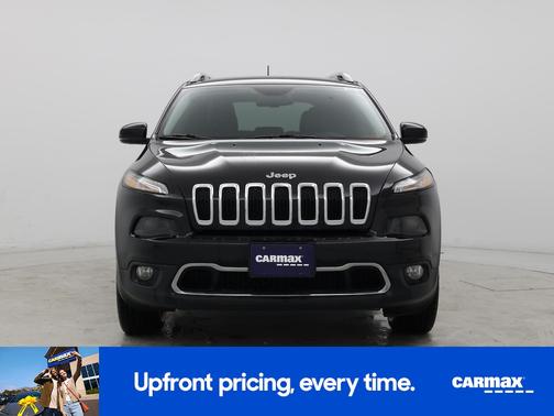 Black 2015 Jeep Cherokee Limited