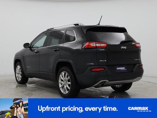 Black 2015 Jeep Cherokee Limited