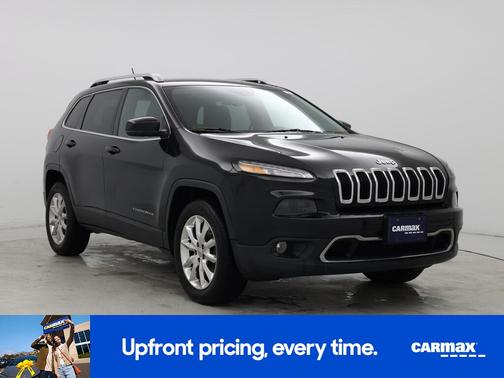 Black 2015 Jeep Cherokee Limited