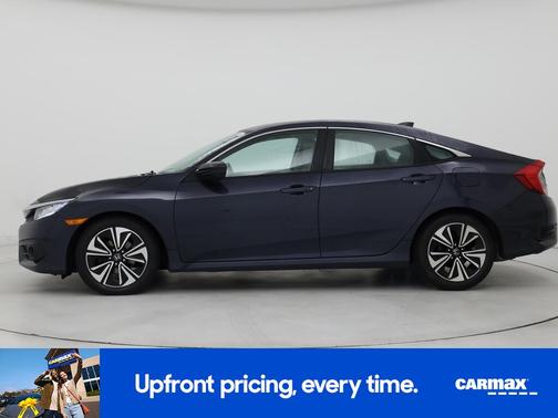 Blue 2018 Honda Civic EX-T